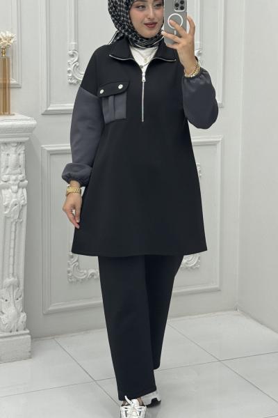 Serra Takım Siyah Siyah