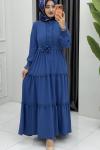 Nefes Elbise İndigo indigo mavi