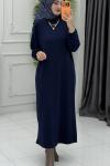 İrem Elbise Lacivert Lacivert