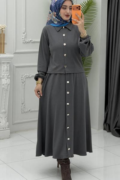 Neval Etek Takım Gri Gri