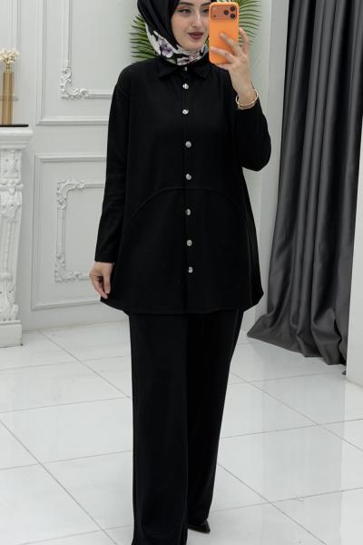 Bahar Takım Siyah Siyah