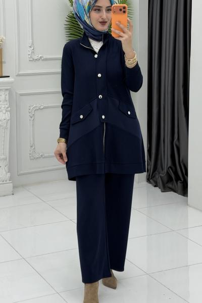 Yasemin Takım Lacivert Lacivert
