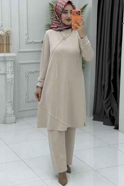 Şeyma Takım Krem Krem