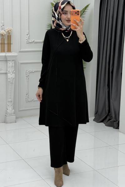 Şeyma Takım Siyah Siyah