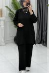Seray Takım Siyah Siyah