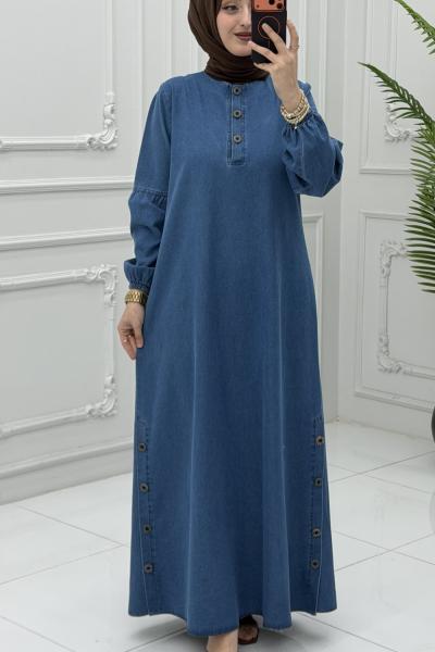 Naz Elbise Kot Mavi Mavi