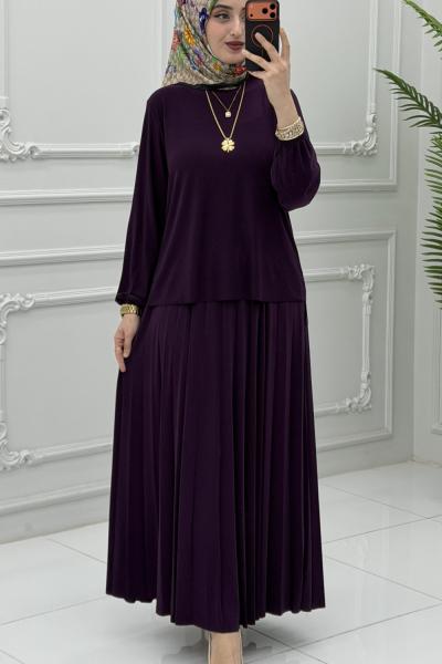 Eflin Etek Takım Mor Mor