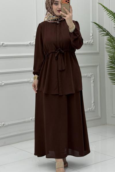 Lisa Etek Takım Kahverengi Kahverengi