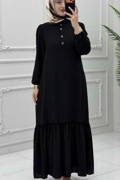 Hilal Elbise Siyah Siyah