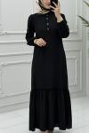 Hilal Elbise Siyah Siyah