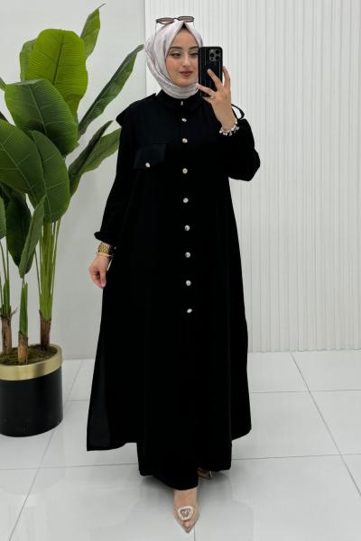 Büşra Takım Siyah Siyah