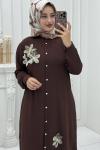 Açelya Takım Kahverengi