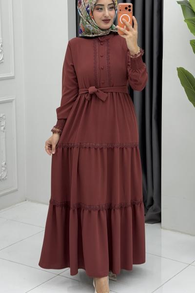 Nefes Elbise Gül Kurusu