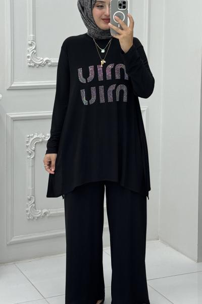 Miu Miu Takım Siyah Siyah