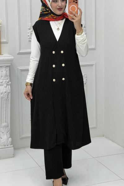 Berfin Takım Siyah Siyah