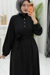 Feyza Elbise Siyah Siyah