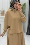 Dila Etek Takım Camel  Camel