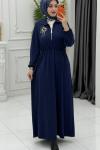 Zülal Elbise Lacivert Lacivert