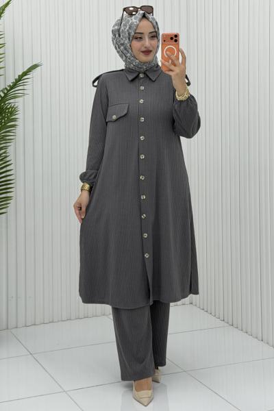 Funda Takım Gri  Gri