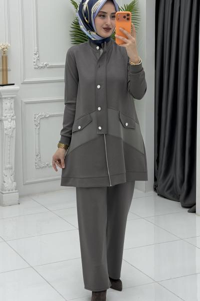 Yasemin Takım Antrasit Antrasit