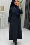 Neşe Elbise Lacivert Lacivert