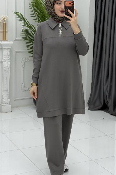 Derya Takım Antrasit Antrasit