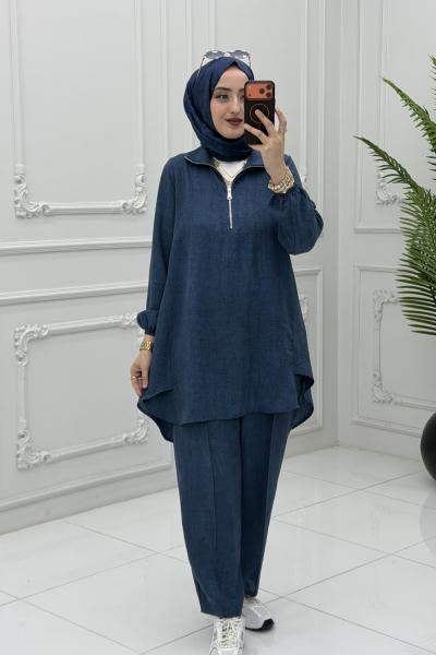 Nevra Takım Lacivert Lacivert