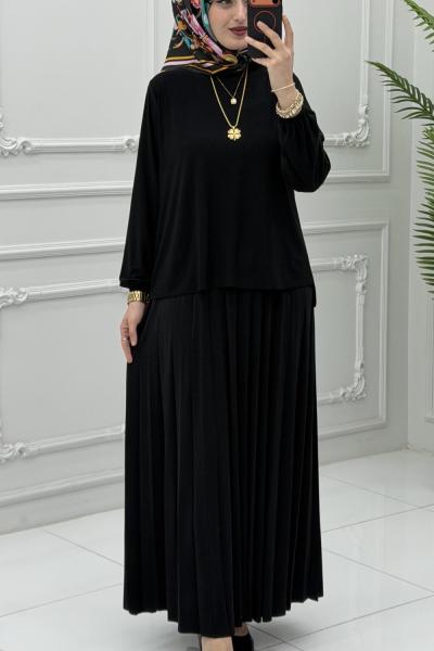 Eflin Etek Takım Siyah  Siyah