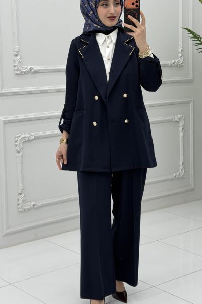 Diana Ceket Takım Lacivert Lacivert