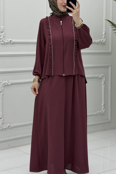 Burçin Etek Takım Gül Gül