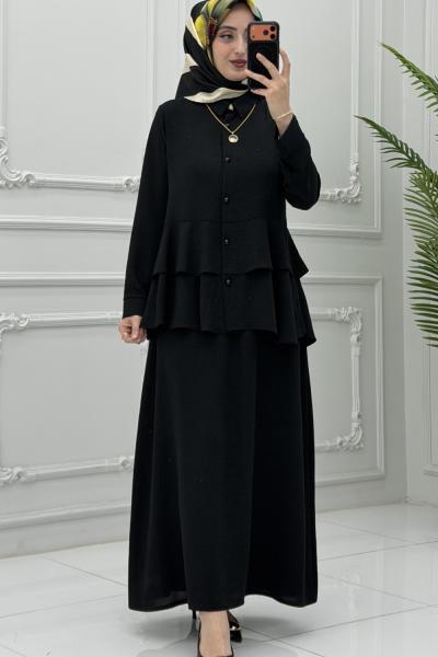 Seren Etek Takım Siyah Siyah