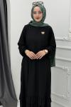 Asmin Elbise Siyah