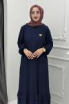Asmin Elbise Lacivert