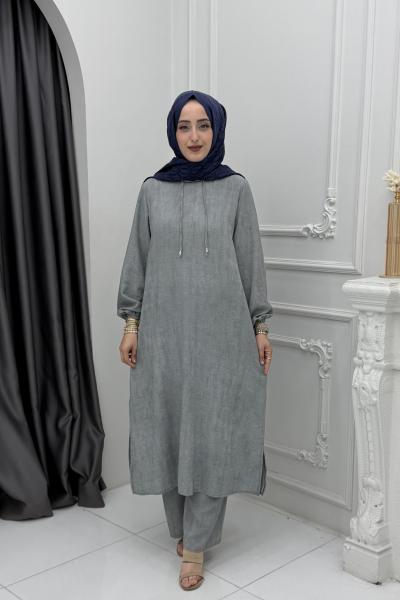 Şule Takım Gri