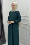 Başak Elbise Zümrüt
