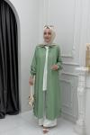 Sude Tunik Kap Mint Yeşili