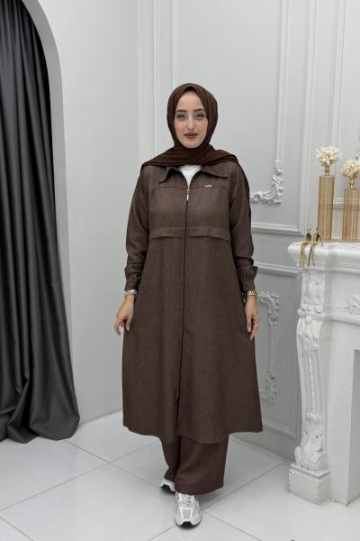 Ceren Takım Kahverengi