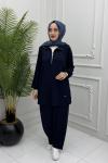 Simay Takım Lacivert