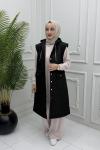 İdil Yelek Siyah