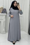 Mihri Namaz Elbise Gri Gri
