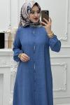 Buse  Tunik Takım İndigo indigo mavi