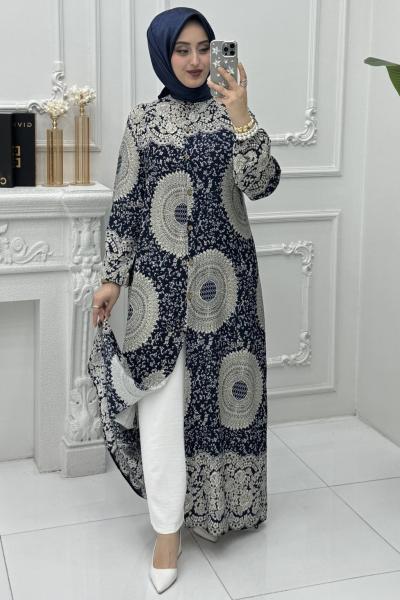 Leyla Takım Lacivert Lacivert